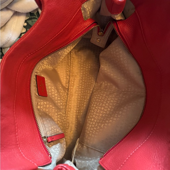 Kate Spade Leather Coral Satchel - Great Shape! - Picture 2 of 4